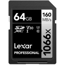Флешка Lexar Professional 1066x 64 GB SDXC...
