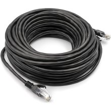 Cable Cat5E UTP, 15m, black