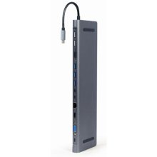 Gembird A-CM-COMBO9-01 laptop dock/port...