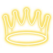 Forever Light Neon PLEXI LED CROWN warm...