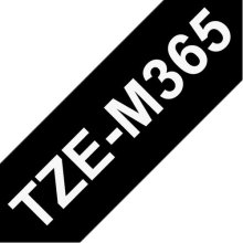 Brother TZE-M365 label-making tape White on...