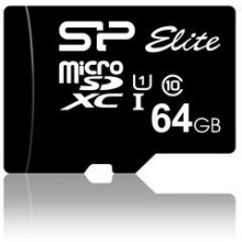 Флешка Silicon Power Ellite 64 GB MicroSDXC...