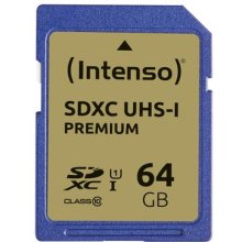 INTENSO 3421490 memory card 64 GB SDXC UHS-I...