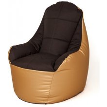 Go Gift Sack Sako Boss gold-brown XXL pouffe...