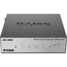 D-Link Switch DES-1005D Unmanaged Desktop...