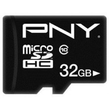 Mälukaart PNY SD MicroSD HC Card 32GB...
