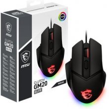 MSI CLUTCH GM20 ELITE Optical Gaming Mouse...
