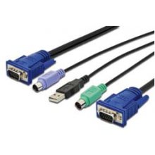 DIGITUS KVM cable USB for KVM consoles