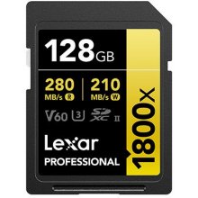 Lexar Professional 1800x 128 GB SDXC UHS-II...