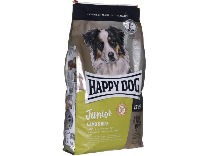 happy dog lamb and rice junior