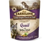 CARNILOVE - Dog - Pate - Quail with Yellow...