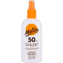 Malibu Lotion Spray 200ml - SPF50 Sun Body...