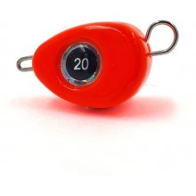 Merganser Jig Sinker FH, 16 g, red, 3 pcs