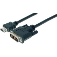 DIGITUS HDMI 1.3 Cable 2m HDMI A/DVI-D(18+1)...