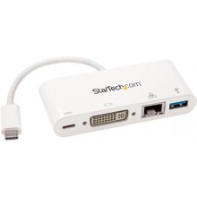 StarTech USB-C ADAPTER MULTIPORT DVI DVI-I...