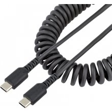 STARTECH USB C зарядка кабель COILED