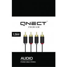 QNECT Cable 2xRCA-2xRCA, 1.5m / 101975