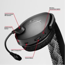 HYPERX Cloud Jet Wireless Black Gaming...
