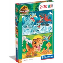 Clementoni Puzzle 2x20 elements Jurassic...