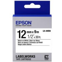 Epson TAPE LK-4WBN STD BLK-/WHT 12/9