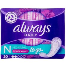 Always Daily Fresh Normal Fresh Scent 20pc -...