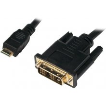 LOGILINK Mini HDMI to DVI-D cable M/M, 2m...