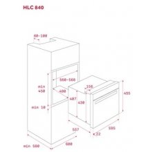 Teka Integreeritav ahi+Microwave HLC844...