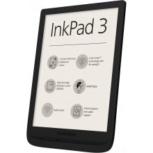 Ридер POCKETBOOK InkPad 3 7,8" 8GB, черный