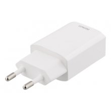 DELTACO Phone charger 100-240V, 2.4A, 1xUSB...