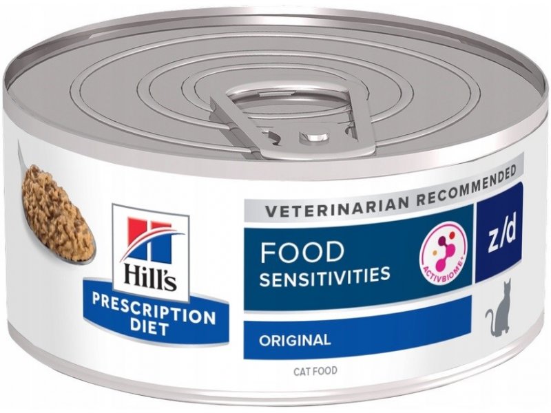 Hills zd 2025 canned cat food