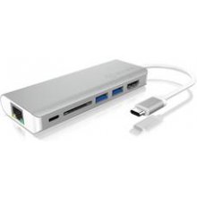 Icy Box Dockingstation IcyBox USB-C ->...