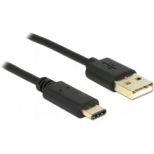 DeLOCK USB Kabel A -> C St/St 2.00m schwarz