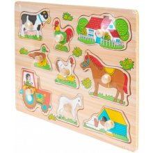 Smily Play Wooden puzzle Farm