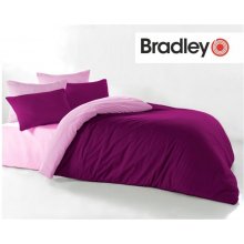Bradley duvet cover, 150 x 210 cm, burgundy...