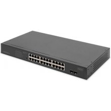 DIGITUS Switch 24-Port Gigabit Unmanaged...