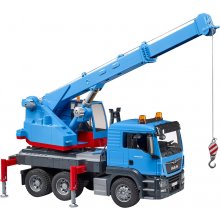 BRUDER MAN TGS crane truck, model vehicle