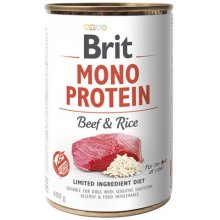 Brit Mono Protein Beef & Rice - wet dog food...