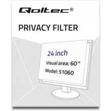 Qoltec Privacy filter 24inch 16:10