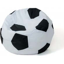 Go Gift Sako bag pouffe ball white-black XL...