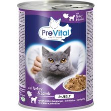 PREVITAL Cat Food with lamb and turkey in...