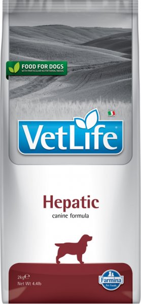 farmina vet life hepatic canine