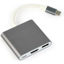 GEMBIRD I/O ADAPTER USB-C TO HDMI/USB3/USB-C...