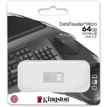 Mälukaart KINGSTON 64GB DT MICRO USB 3.2...