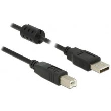 Delock USB Kabel A -> B St/St 2.00m schwarz