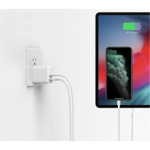 AUKEY PA-D1 White Wall Charger 2xUSB Power...
