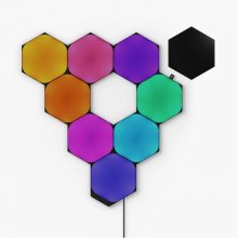 Nanoleaf Shapes Black Hexagons Starter Kit...