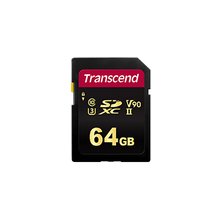 TRANSCEND MEMORY SDXC 64GB UHS-II...