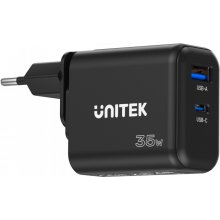 UNITEK Wall Charger GaN PD 35W USB-C + USB-A