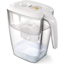 LAICA Water filter jug, white-gold