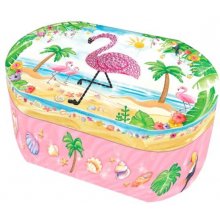 PULIO Pecoware Oval music box - Flamingo